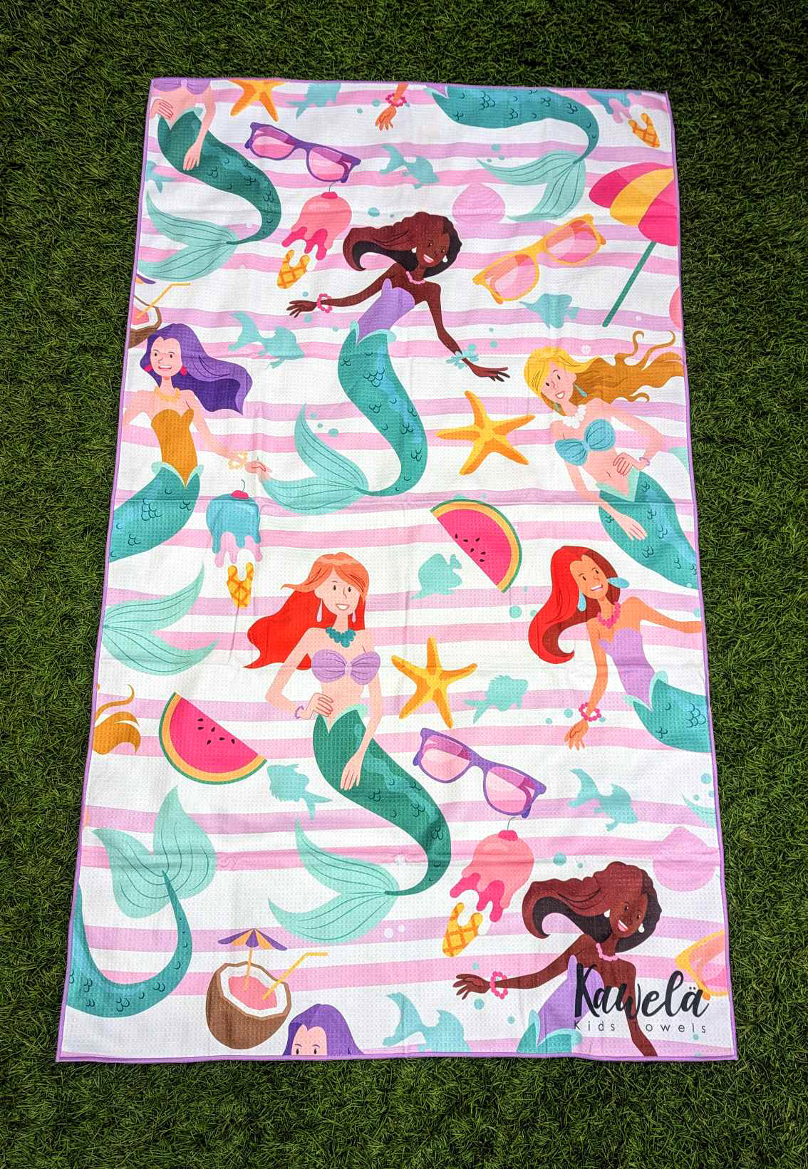 Serviette en microfibre Kawelä pour enfants - Clearwater - (ARTICLE DISPONIBLE SUR COMMANDE)